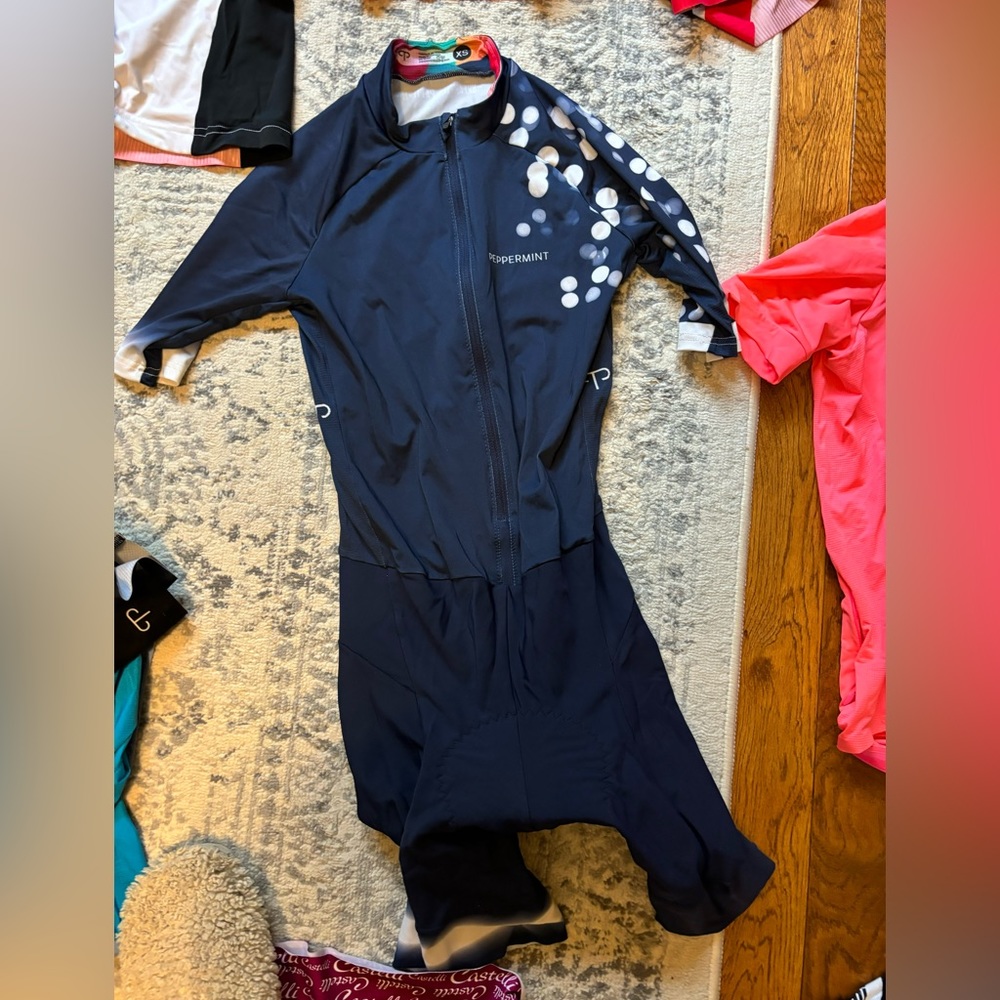 Peppermint cycling speedsuit size XS